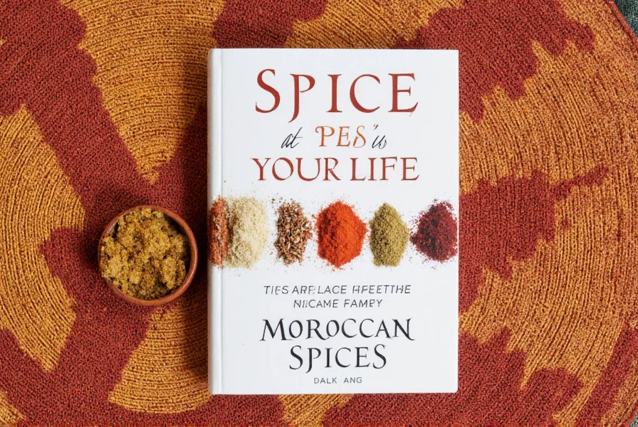 Jar of Ras el Hanout spice mix