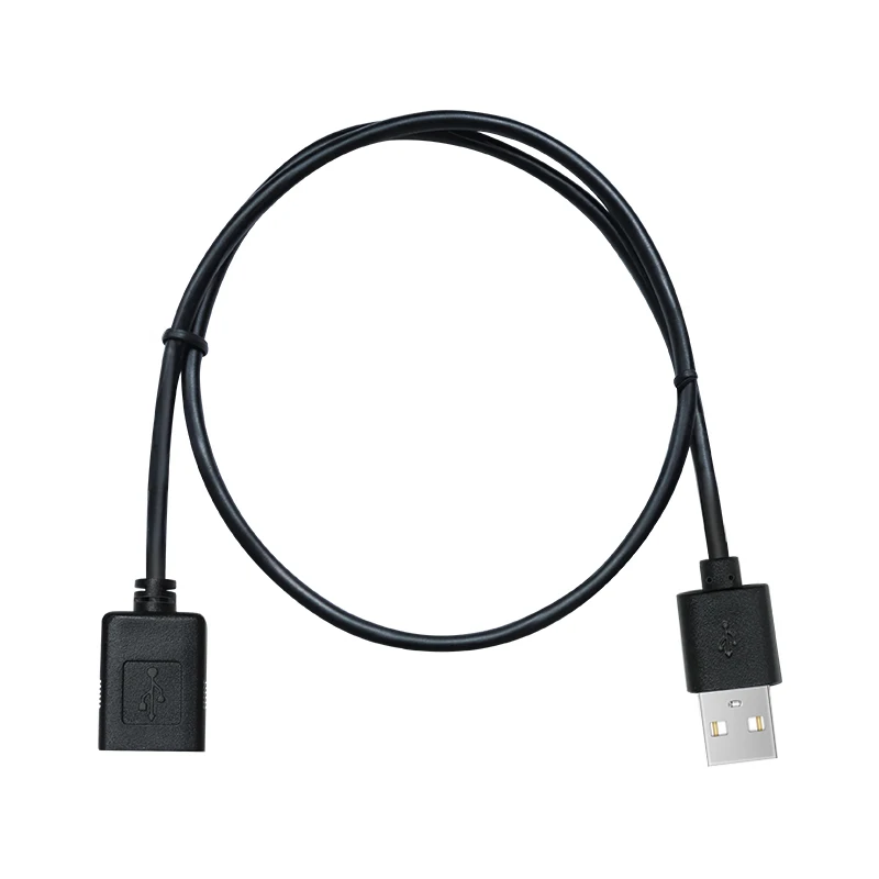 

Custom USB male-to-female extension connection two-core power cord 2.0 bidirectional transmission 4-core data cable