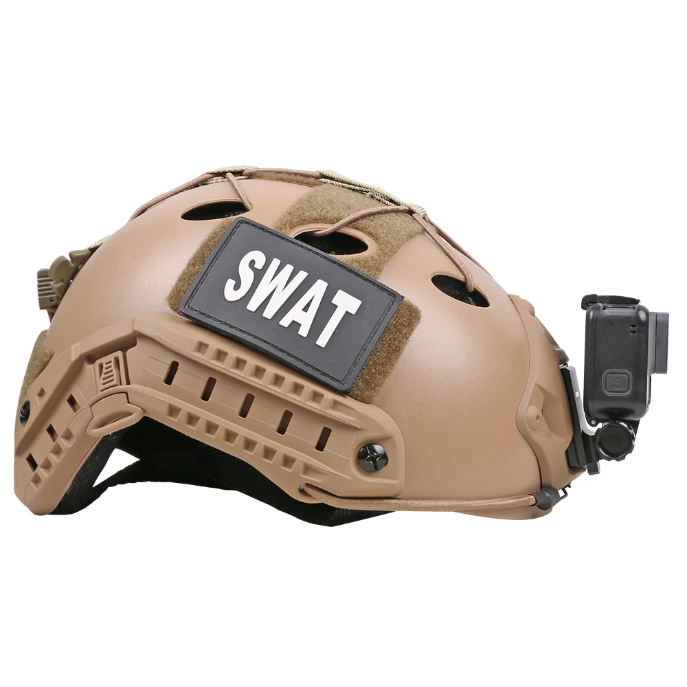 
SUREWO GoPro Accessories Aluminum NVG Helmet Mount Compatible with GoPro Hero 7/(2018)/6/5/4 Black and Most Action Cameras 