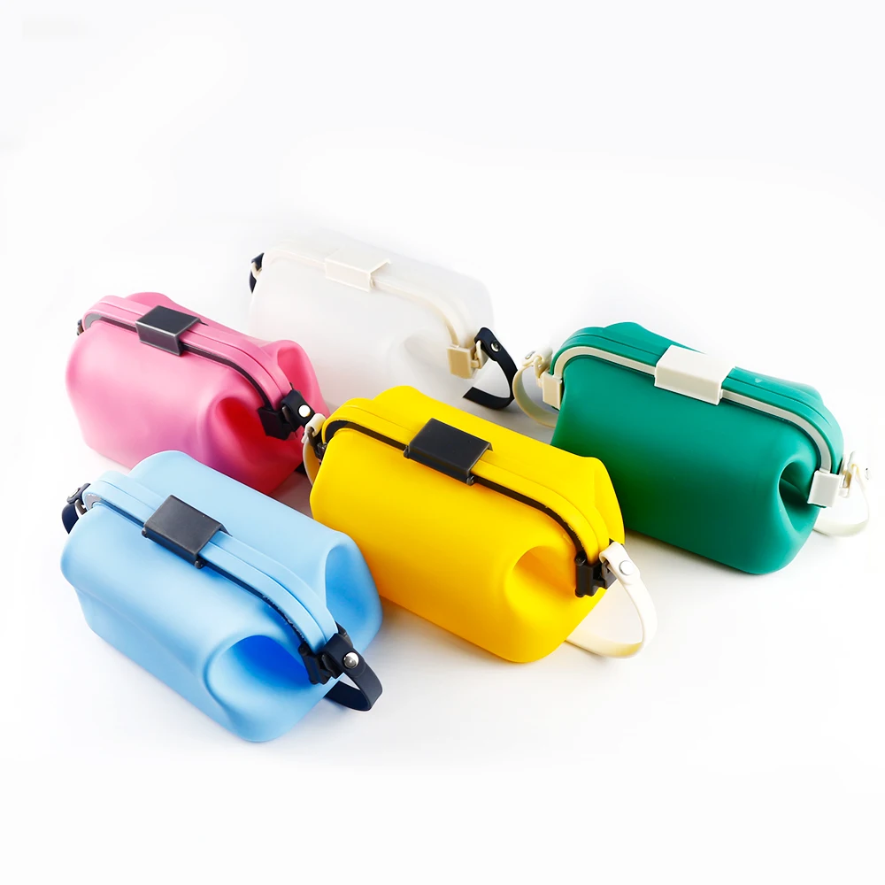 

Wholesale Eco-friendly Portable Bento Collapsible Food Storage Container Kitchen Silicone Lunch Box