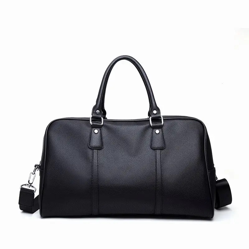 

Light Weight Weekend Artificial Leather Portable Travel Duffle Bag, Customized