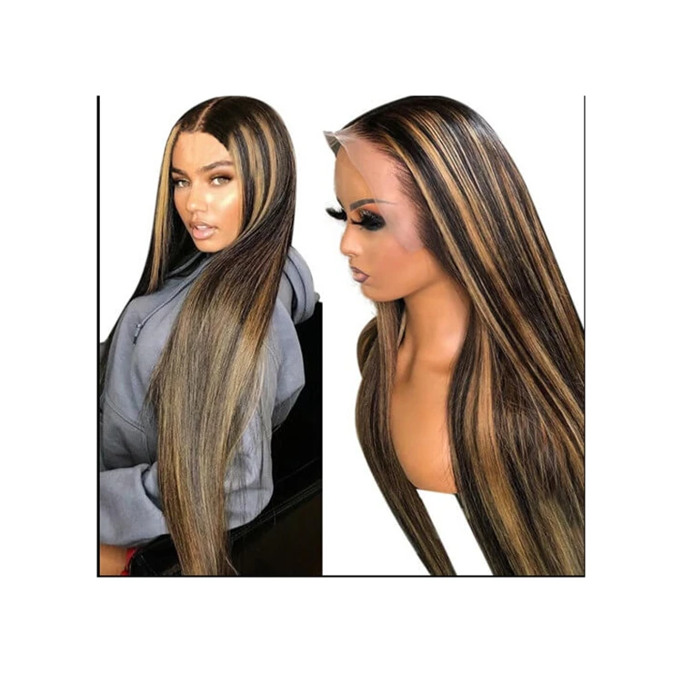 

Durable Using Low Price Popular Product Women Hair Wigs Blond Brown Wigs Frontal Wig Hair with Baby Brazilian Hair