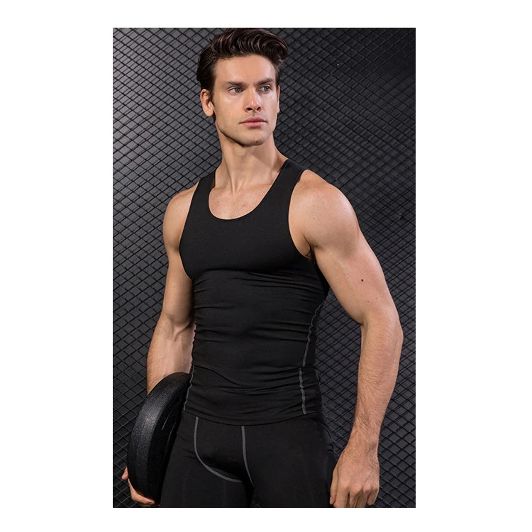 

Sports PRO Men's Training Tights Fitness Amazon Running Basketball Wholesale Tank Top for Men, 7 colors
