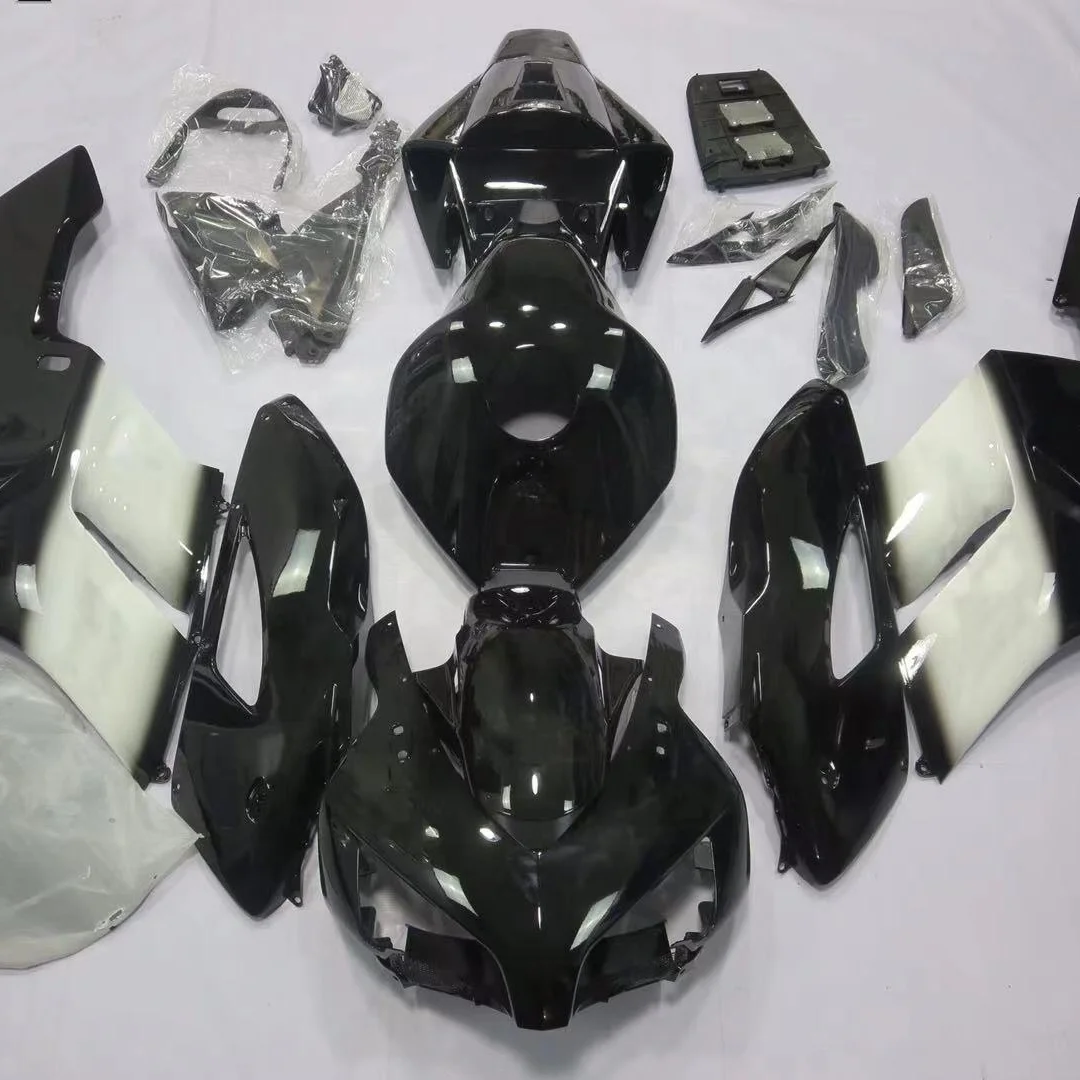 

2021 WHSC Motorcycle Customized Fairings Kit ABS Plastic Fairing For HONDA CBR1000 2004-2005 Black White, Pictures shown