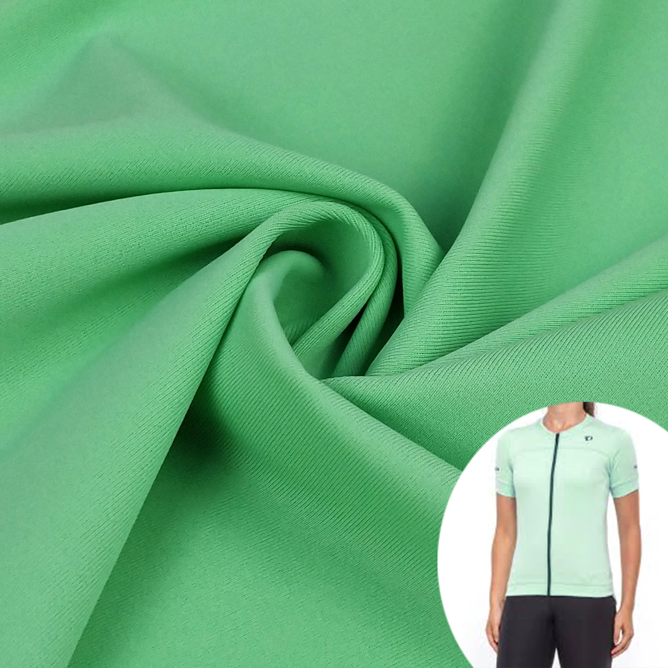 Multi-purpose Sportswear Warp Knit Plain Weave Polyamide 80 Elastane 20 Fabrics for Triathlon Clothing Fabrics