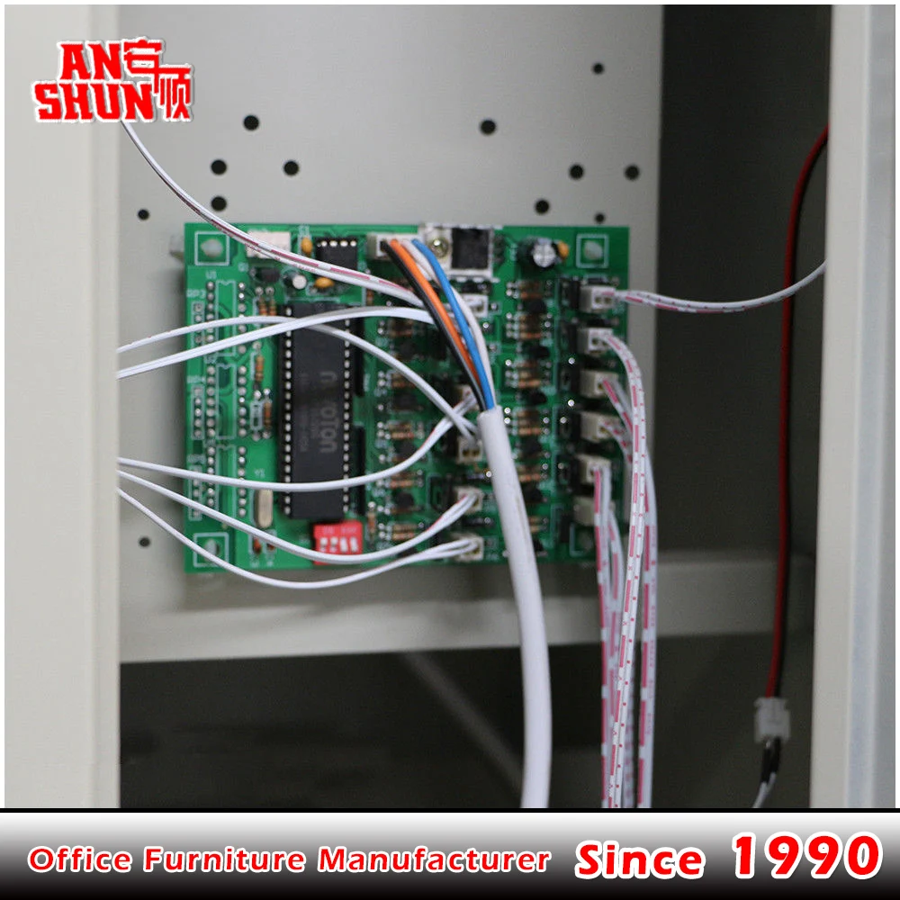 
Professional factory metal Beach Safe Box steel electronic barcode locker 