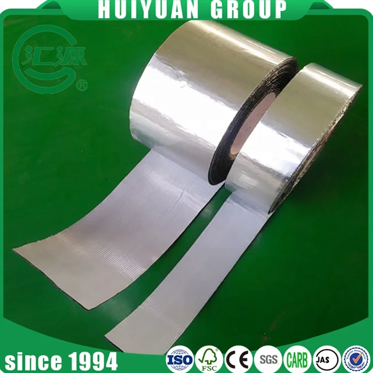 
hot sale self adhesive asphalt/ bitumen waterproofing sealing tape, aluminium flashing roofing, 