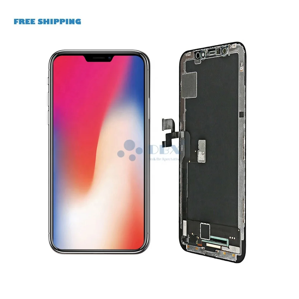 

Free shipping DA quality Replacement Lcd digitizer lcd screen For Iphone x, Black or white