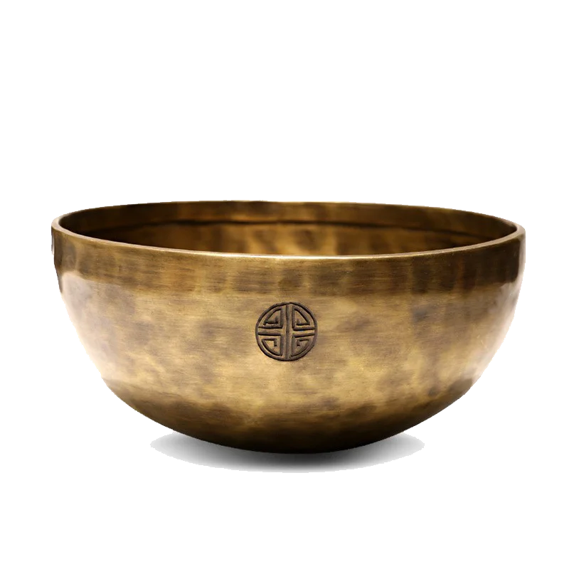 Nepal Wholesale Full Moon Handmade Tibetan Singing Bowls Chakra Healing Meditation Yoga Sound Bowl Large Brass Singing Bowl