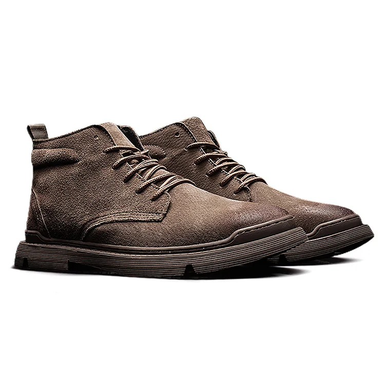 

Winter Factory Wholesale Shoes Brand Men Boots Casual Men's Boots Casual Shoes, Brown