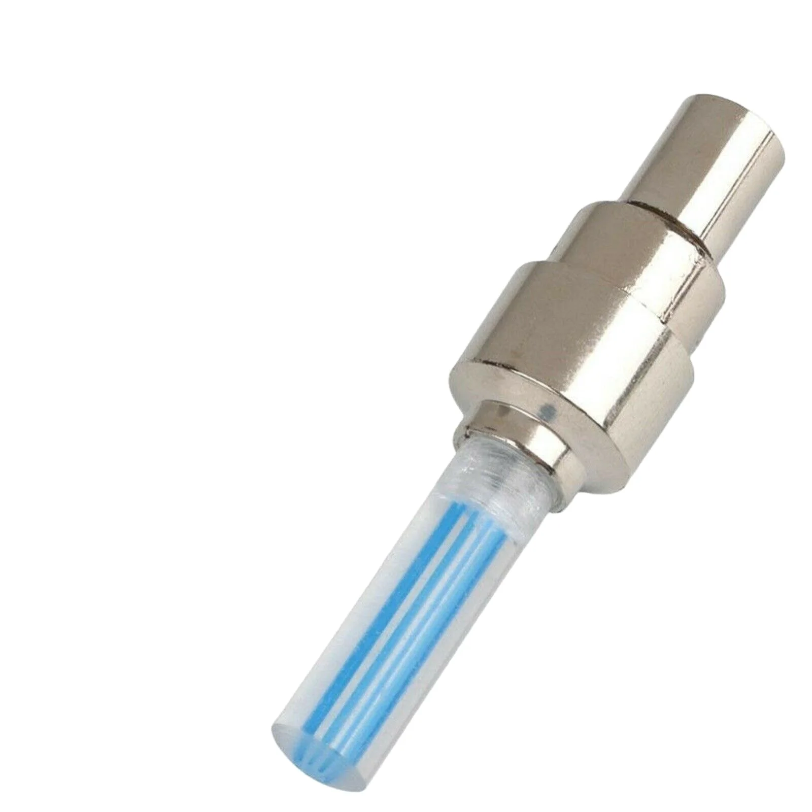 

BLUE Flash LED Tyre Wheel Valve Cap Light Waterproof Car Bicycle Motorcycle
