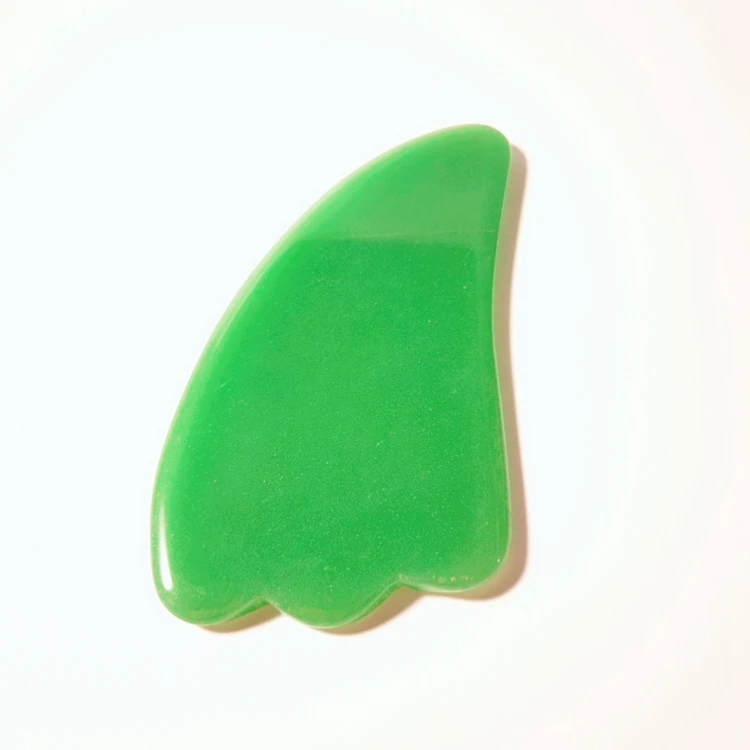 

Factory direct gua sha tool green aventurine jade and roller set Price