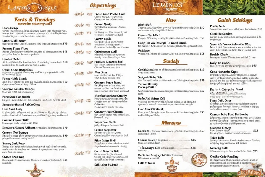 lemon n ginger asian grille menu