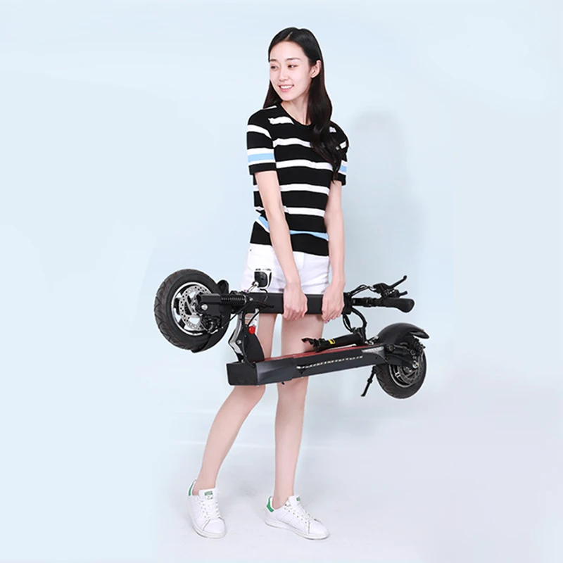 

EU Warehouse Popular High Quality Two Wheels 500W 48V M4 Kugoo Escooters Electric Scooter, Black
