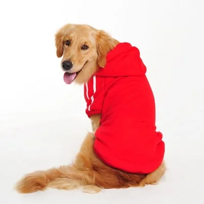 

Best Selling Large Dog Fleece Sweater Golden Retriever Husky Labrador Dog Clothes, Picture shows