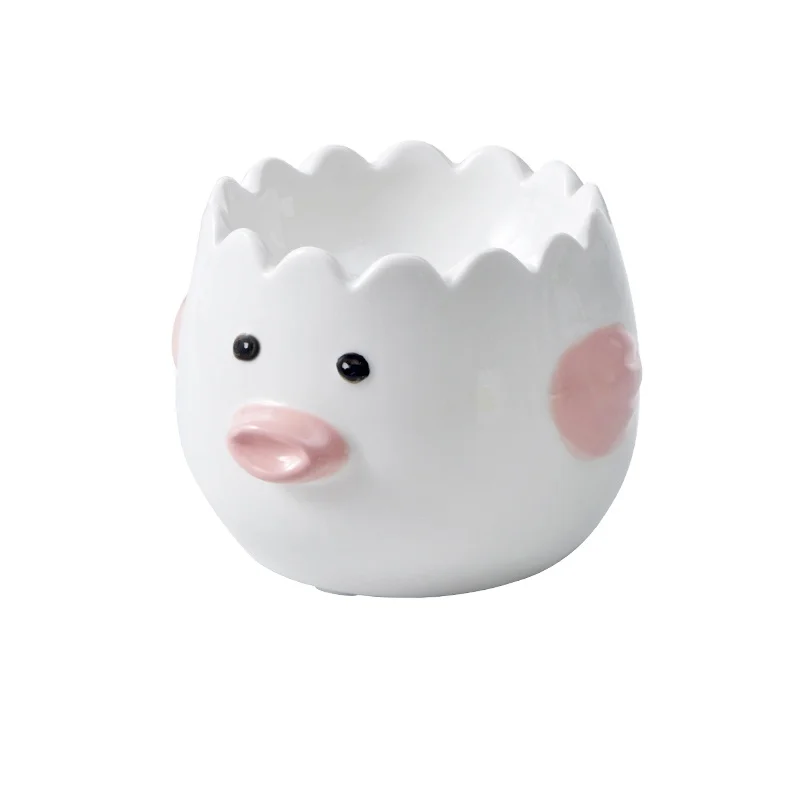 

Eggshell shape pet bowl eco-friendly dog bowl popular unique design cat bowl