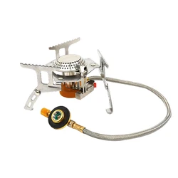 Wholesale Compact Ultralight Folding Portable Multi Fuel Stainless Steel Hiking Outdoor Cooking Mini Camping Gas Stove
