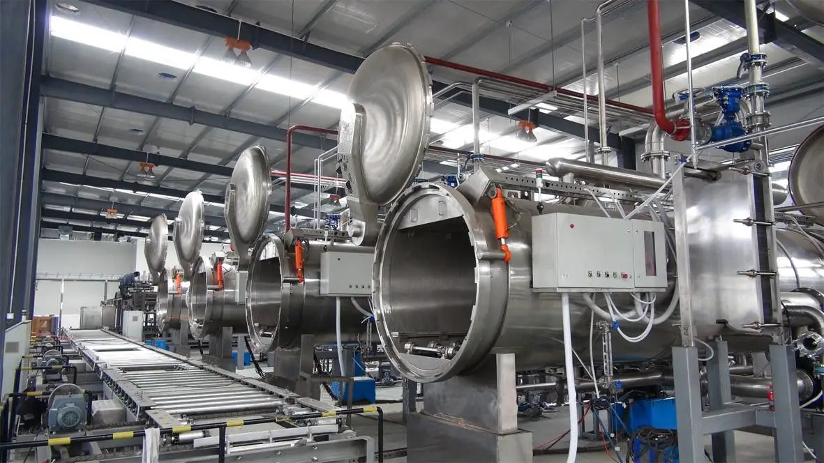 
Customized high pressure vessel food sterilization autoclave for large manufacture 
