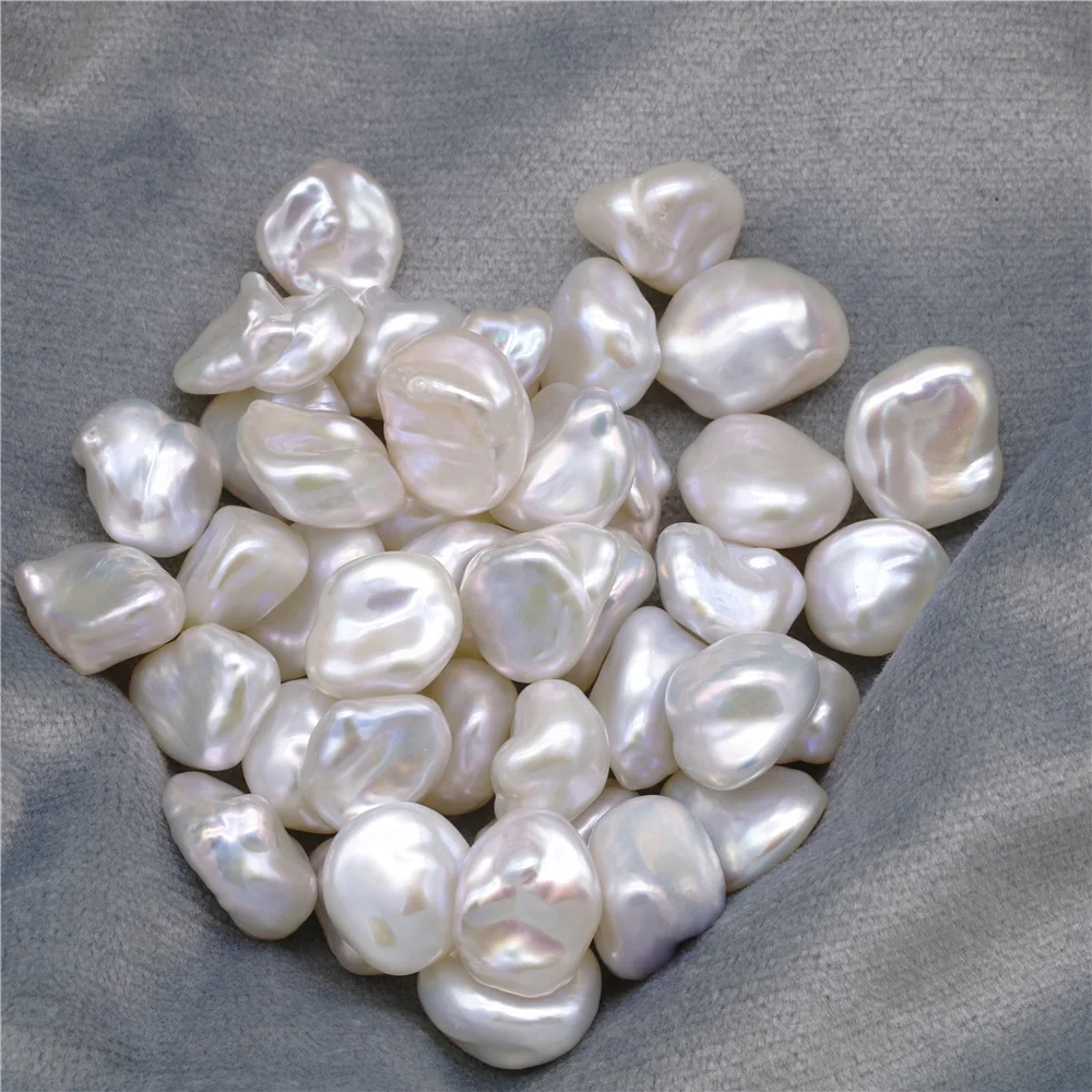 

AAAAA grade wholesale keshi freshwater loose pearls beads 6-9mm natural white color baroque shaped high quality for DIY jewelry