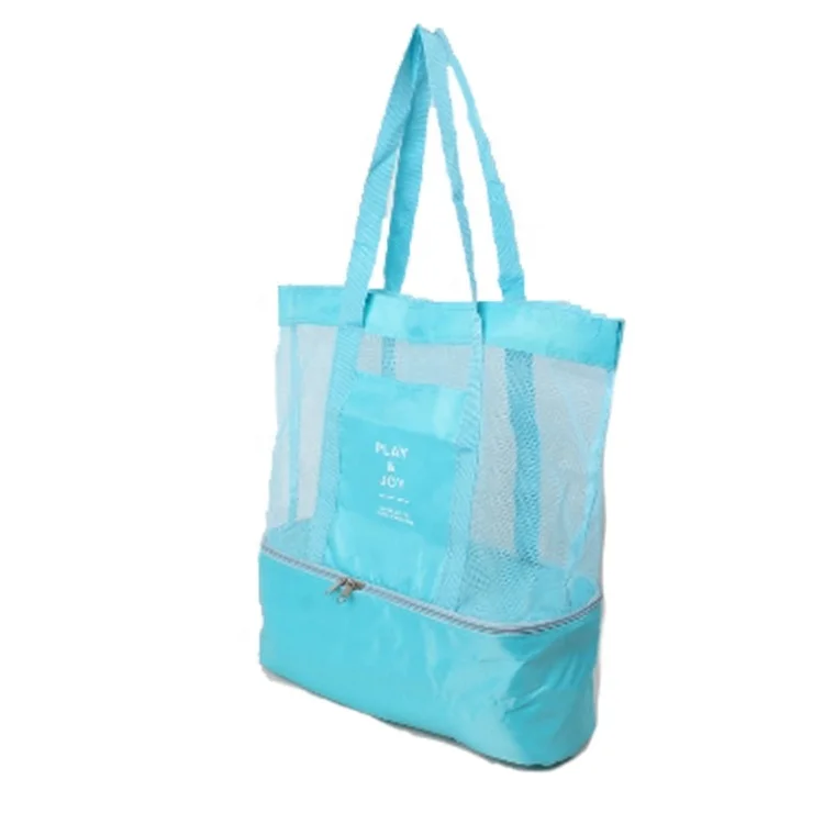

Hot Sale Summer Multi-function Picnic Beach Cooler Bag Insulation Ice Cooler Lunch Bag, Green, blue, black, rose