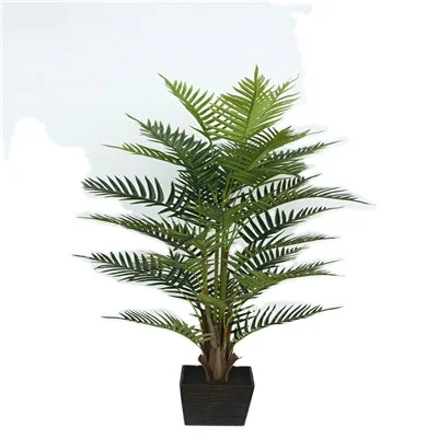 160Cm Palm Tree In Wooden PotIndoor Outdoor Decorative  Artificial Palm Trees