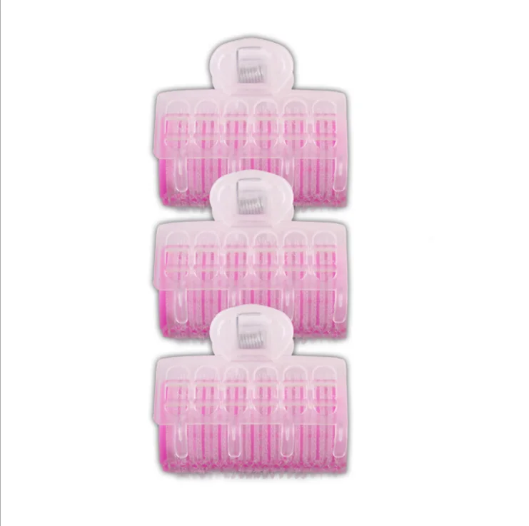 

Salon Equipments Mesh Hair Rollers Colorful Clips DIY Hair Curlers
