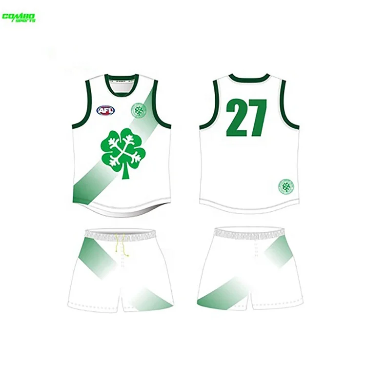 

2020 New design Strong Australian football men jumper and shorts, Custom color
