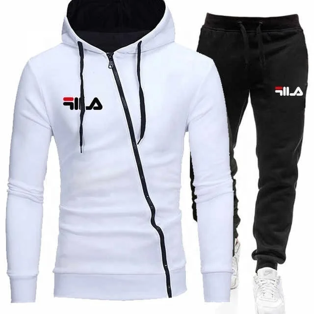 

custom LOGO Men's new fashion long-sleeved hooded casual sports sweater jacket hooded zipper shirt