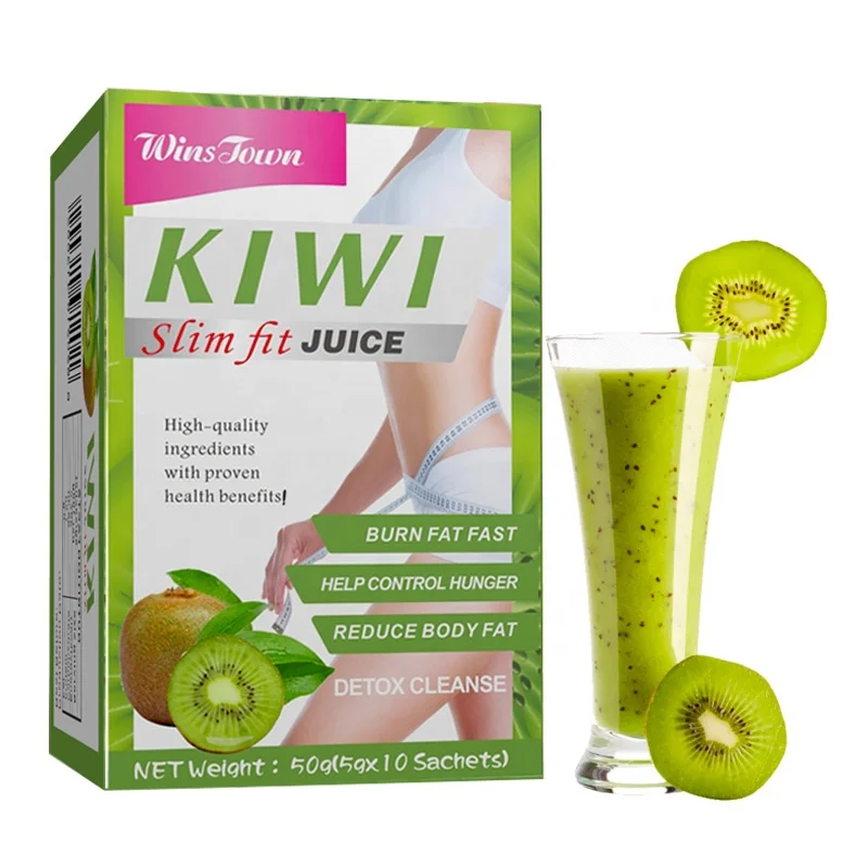 

Hot sale slimming juice Private Label Loss Weight Healthy No Diet Concentrate Instant Powder Kiwi Slim Fit Juice