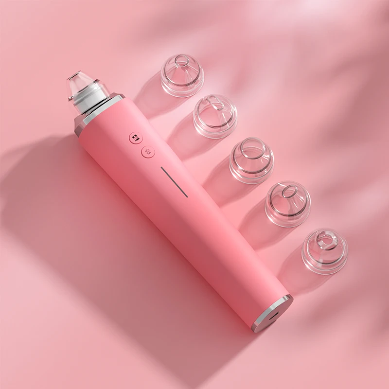 

Electric Pore Cleaser Machine Facial Pore Cleanser, White/pink/green