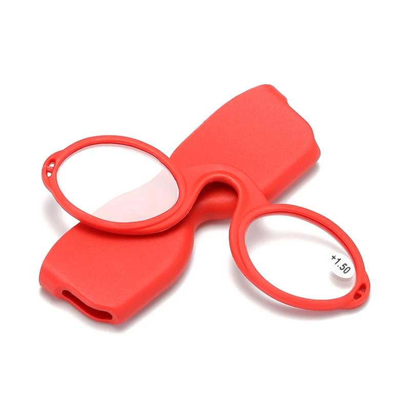 

Pocket Holder Glasses For Reading Nose Resting Reading Glasses, 4 colors