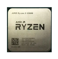 

For Ryzen 3 2200G R3 2200G 3.5 GHz Quad-Core Quad-Thread CPU Processor YD2200C5M4MFB Socket AM4 Used