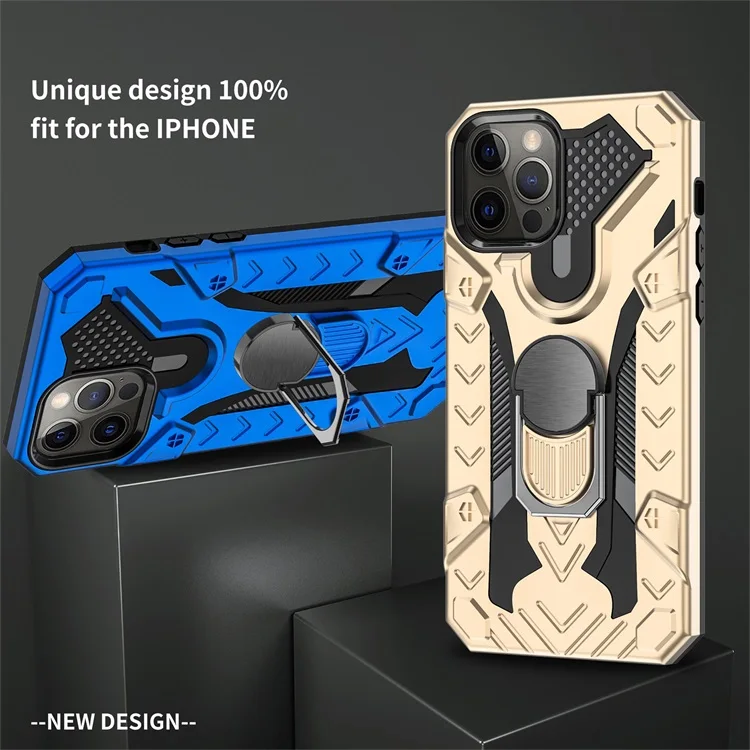 

Amazon Hot Sale Military Grade Drop Tested Protective Kickstand Mobile Phone Case for iPhone 12 Pro Max, Colors optional