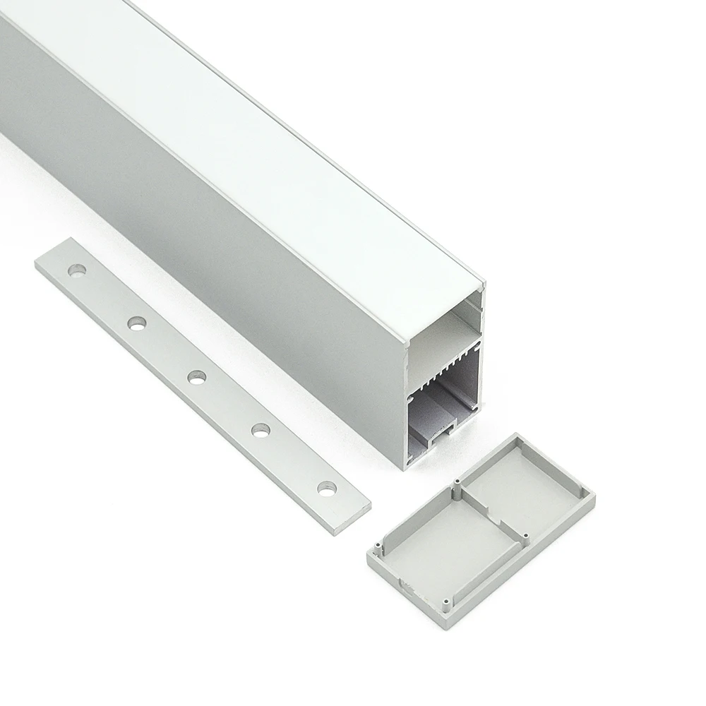 LED Linear Strip Light Aluminum Profile Circular Suspended Light For Ceiling