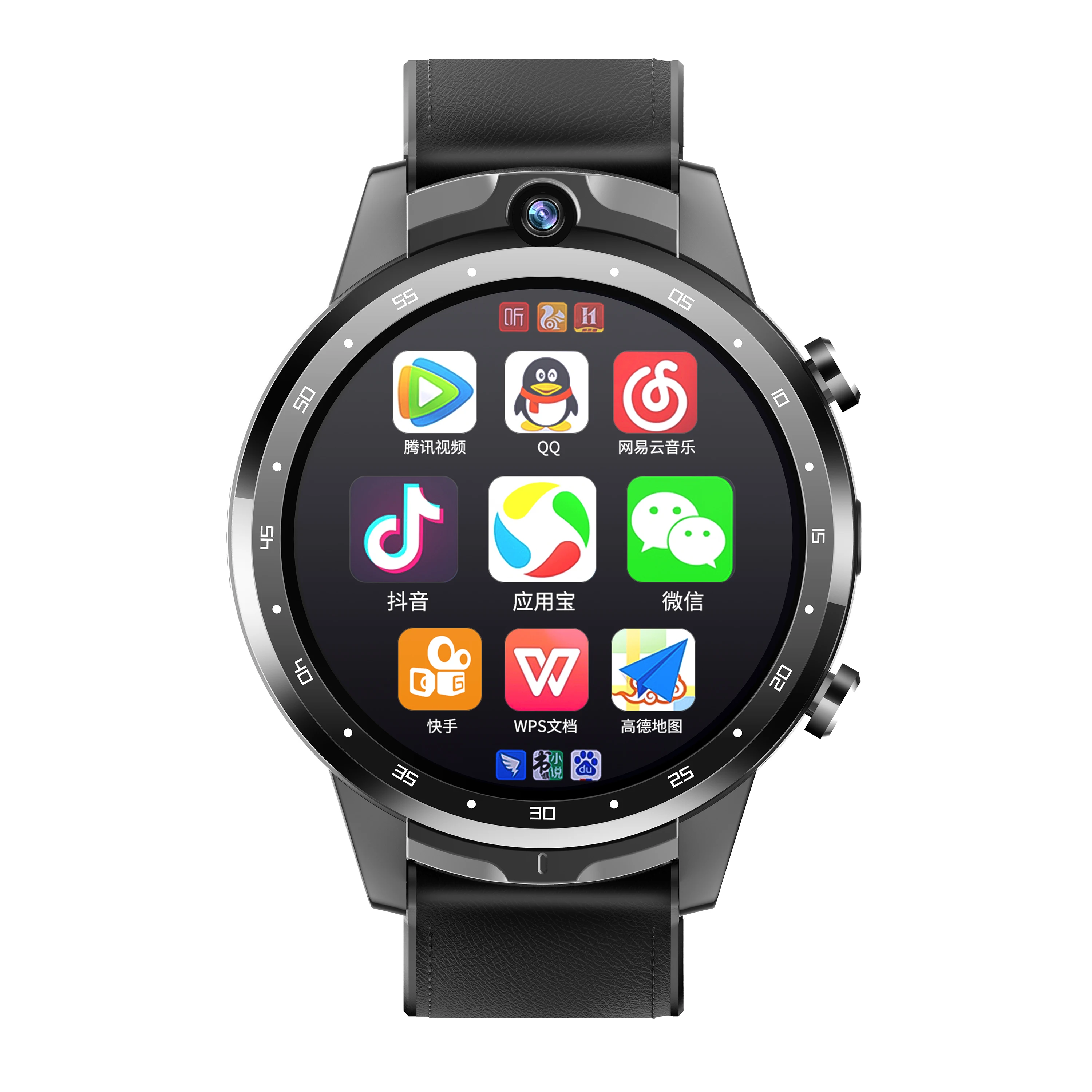 

4G Smart watch 4+64GB Android 8.1 GPS Wifi 4G Smart Watch Phone with 5MP Camera LTE SIM Card Dual Camera 1.6 inch screen X600