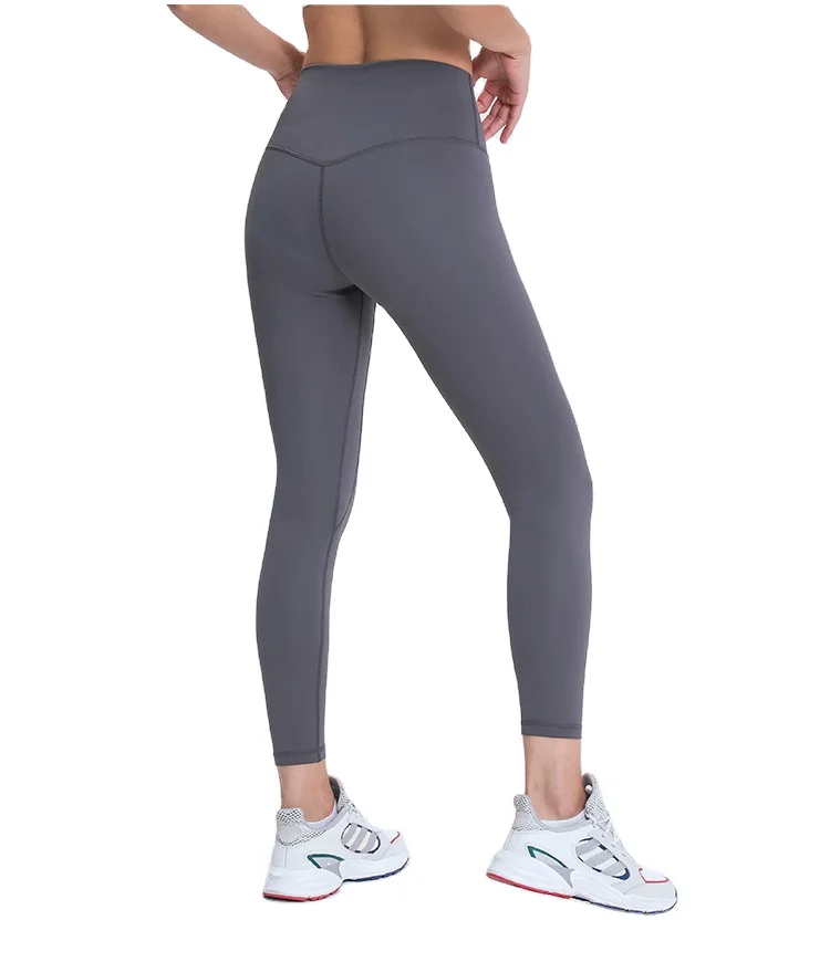 

2021 Autumn New Design Brushed Yoga leggings High Waist Hip Lift Good Flexible Sports Women Yoga Pants