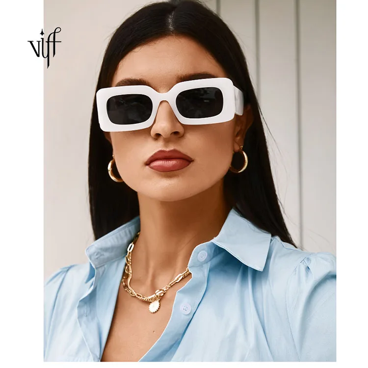 

2021 VIFF HP21045 Custom Logo Colorful Thick Frame UV400 Shades Designer Fashion Sunglasses
