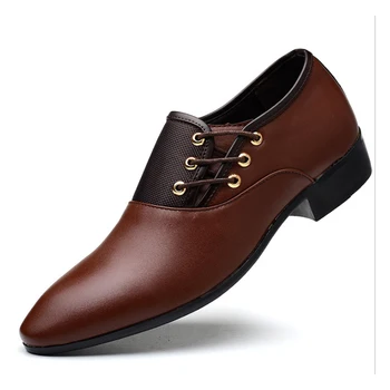 single piece leather shoes