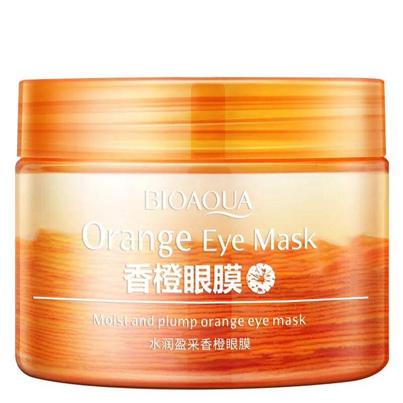 

BIOAQUA orange extracts Anti Aging Anti Wrinkle Crystal Collagen moisten soothing refreshing eye mask