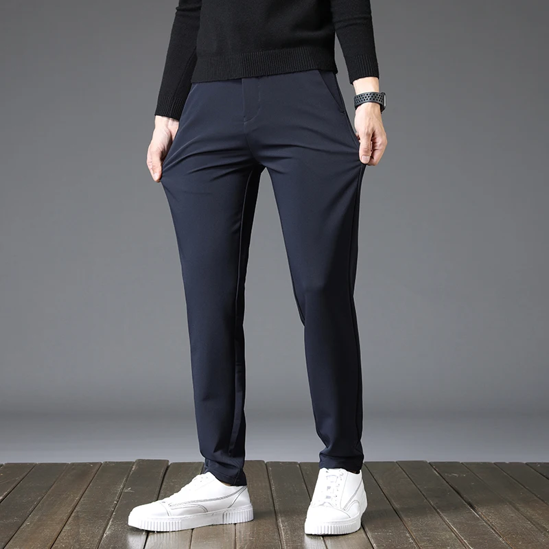 

Wholesale mens wear casual trouser pants formal korean pant for man, 3 colors