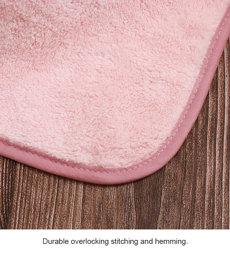Promotion product custom color super cheap absorbent fabric polyester bath towel set
