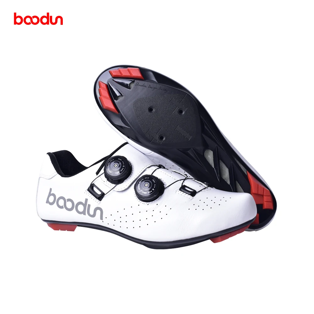 

New arrival High quality Fashion Road Lightweight leather superior ventilation road bike shoes cycling shoes