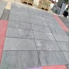 China Grey Galaxy Gray Silver Grey Flamed Brushed Marble Granite Tiles