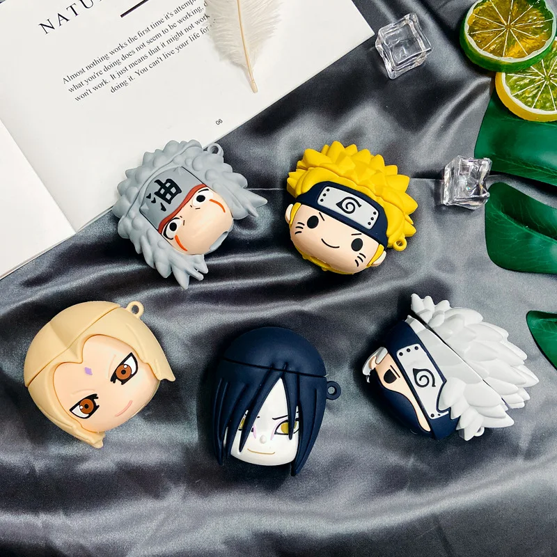 

3D Cute Cartoon Jiraiya Kakashi Cover For Airpod For Apple AirPods 1 2 Case