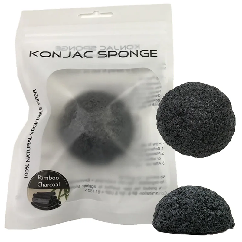 

Bebevisa Eco Friendly Oganic Charcoal Konjac Sponge For Adult And Baby