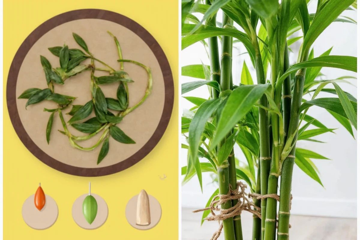 how to plant a lucky bamboo plant