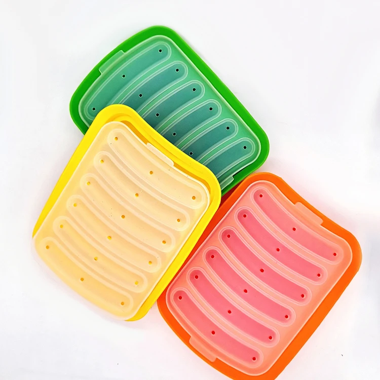 

Amazon hot selling Silicone Baking Sausage Mould Kitchen Chicken Hot Dog DIY