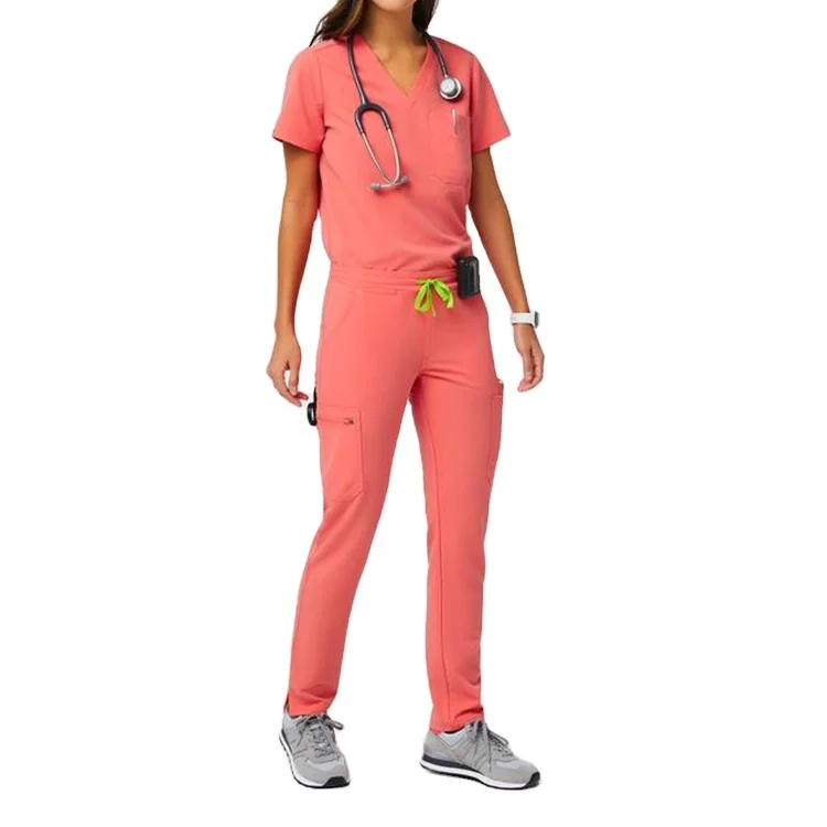 

Fashion scrubs joggers nursing pants womens spandex fabric pants medical scrubs wholesale, Customized color