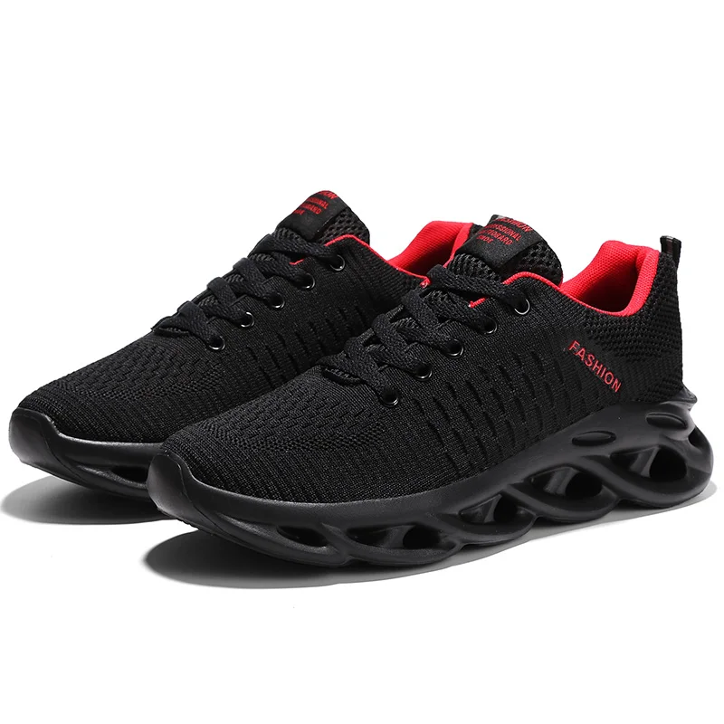 

customized oem sports for men air sport shoes, Black/black red