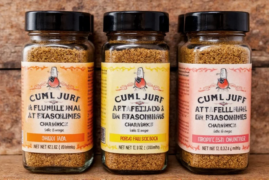 Mojo Seasoning Products on Shelf